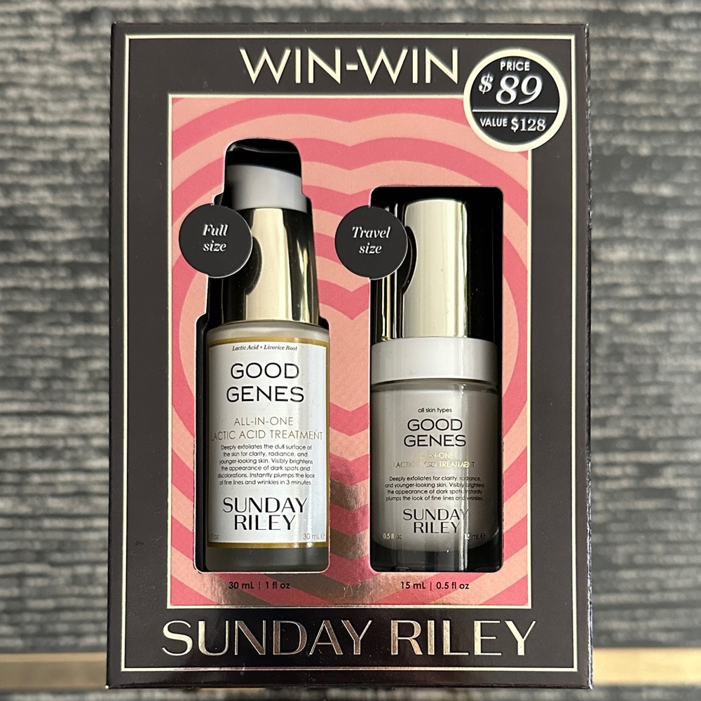 Sunday Riley Good Genes Serum Set - Black, White, Gold